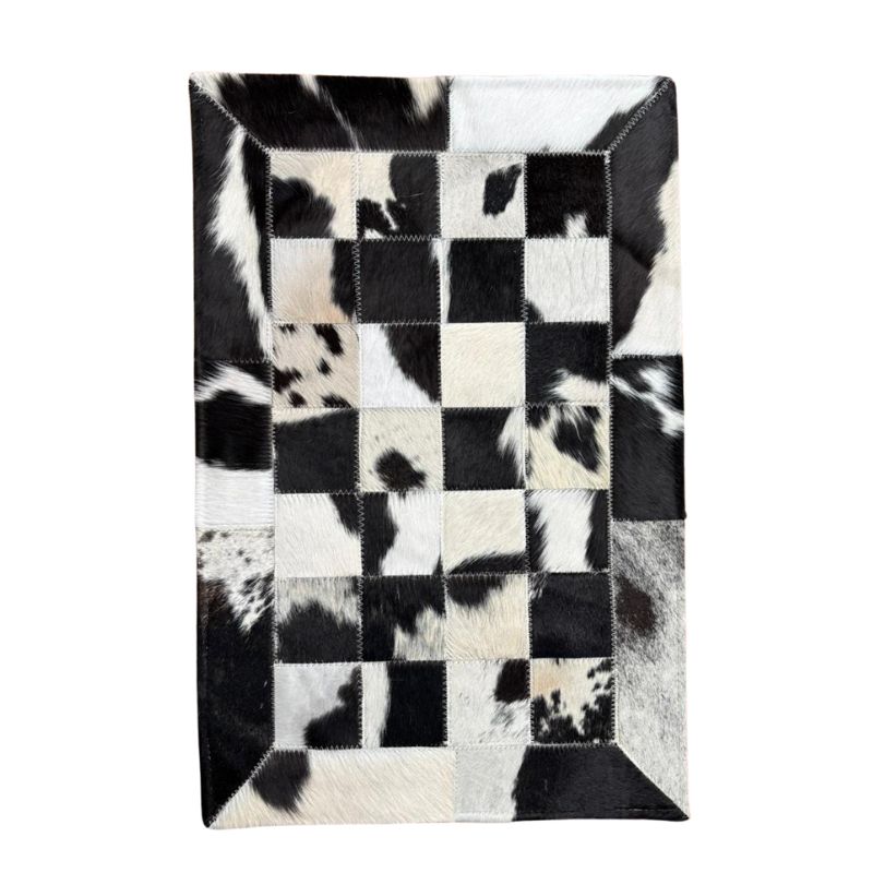 Tapete de Porta em Couro Legítimo - TP004 - 40X60cm