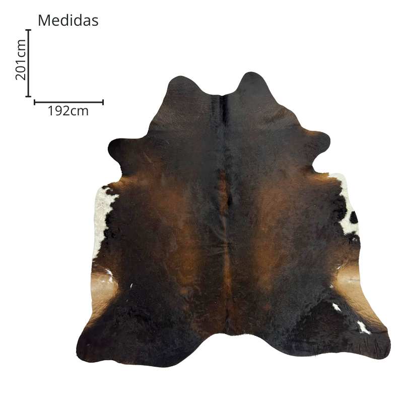 Tapete Bovino Natural Osco I OS023 I 2,01 x 1,92m