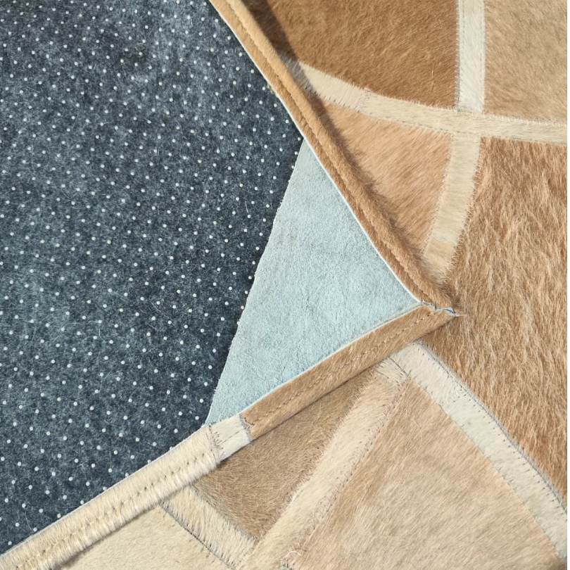 Tapete de Couro Aries - Tons de Bege