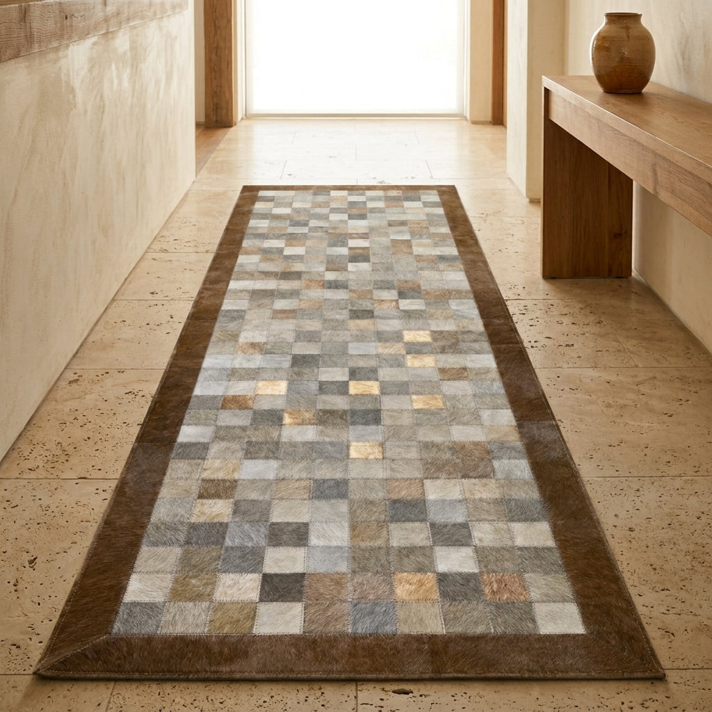 Passadeira Horizonte sem detalhe interno - Medida 1,80 x 0,40m - Modulo 5x5cm — foto de ambiente 1:1