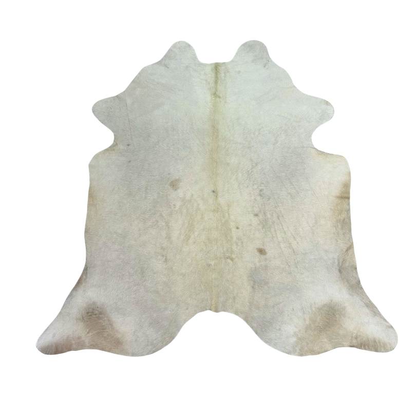 Tapete Bovino Natural Branco I BR346 I 2,42 x 2,27 m