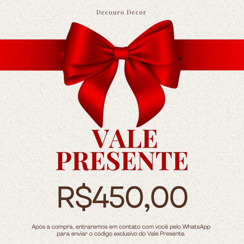 Vale Presente da Decouro Decor