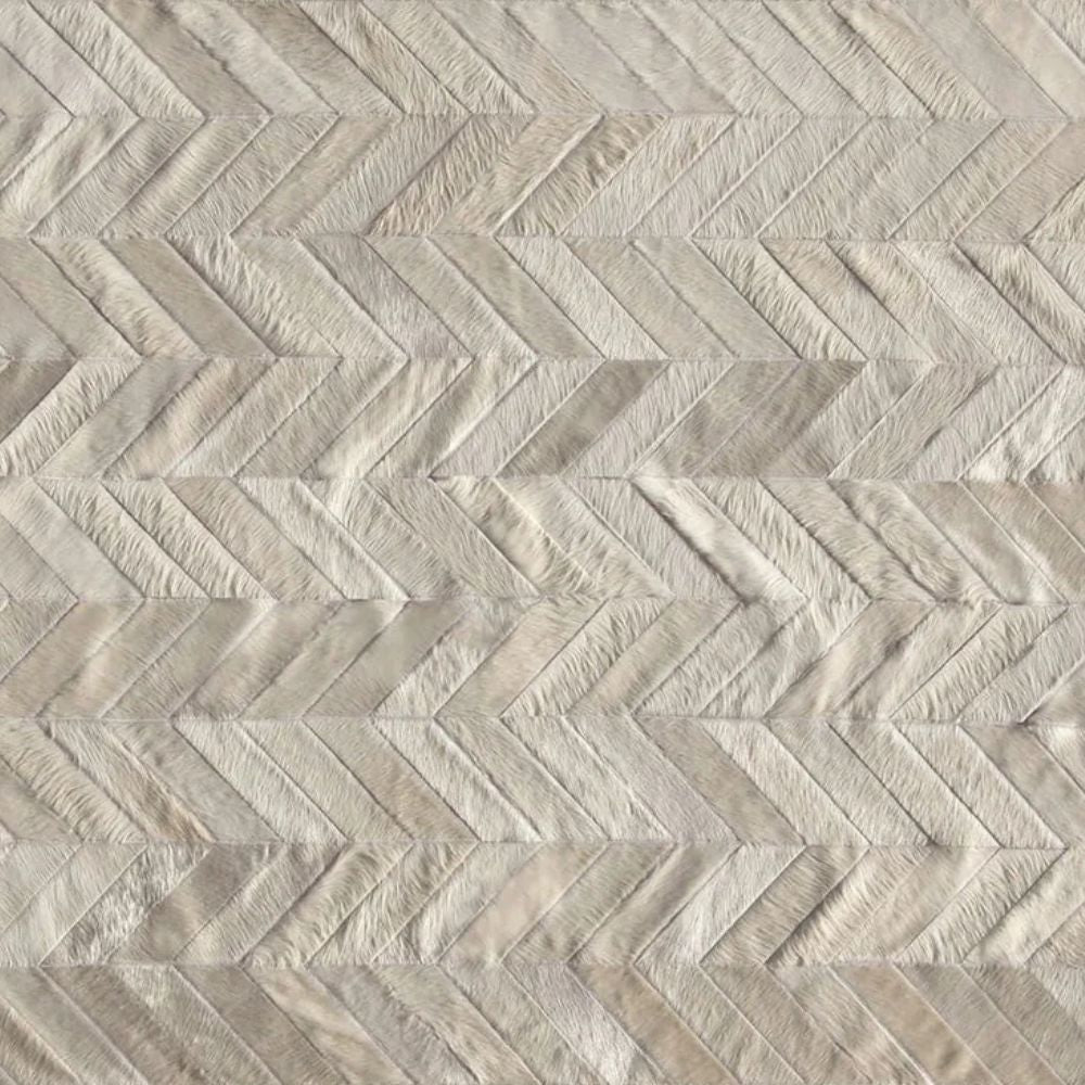 Tapete Lumière - Couro Legítimo em ambiente de sala de estar decorada