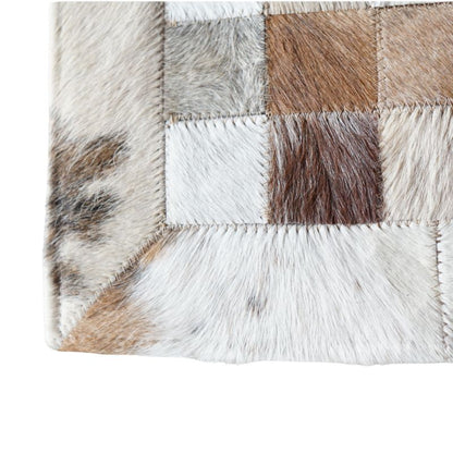 Tapete Savana – Módulo de 5x5cm - Couro Legítimo - PRONTA ENTREGA 1,5x2m