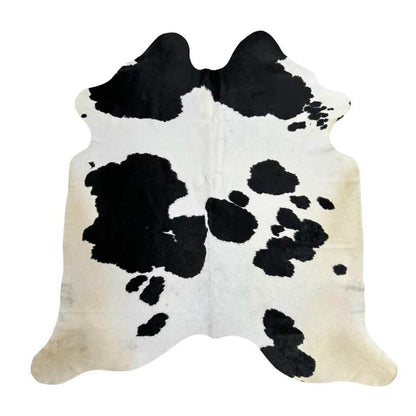 Tapete Bovino Natural Preto e Branco I PB041 I 2,15 x 1,95m