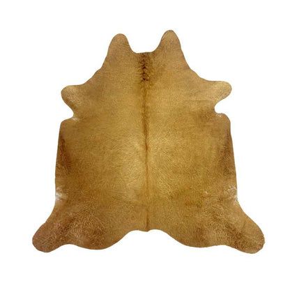 Tapete Bovino Natural Vermelho e Branco I VB070 I 2,32 x 2,12m