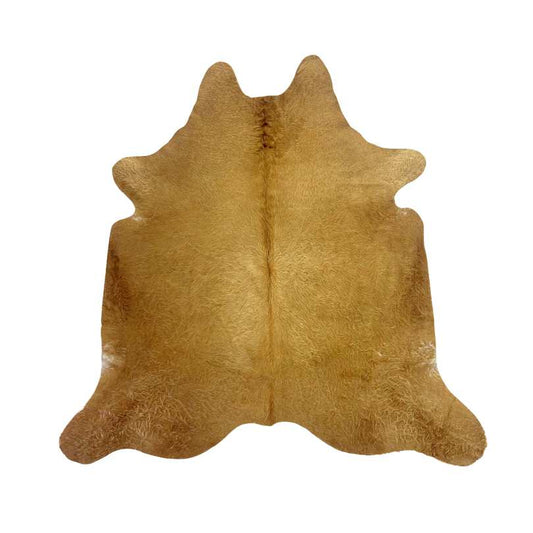 Tapete Bovino Natural Vermelho e Branco I VB070 I 2,32 x 2,12m