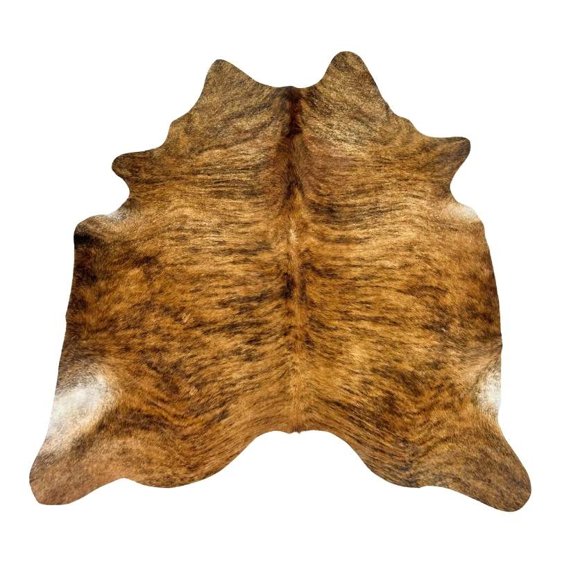 Tapete Bovino Natural Brazino Escuro I BZE352 I 1,98 x 1,88 m