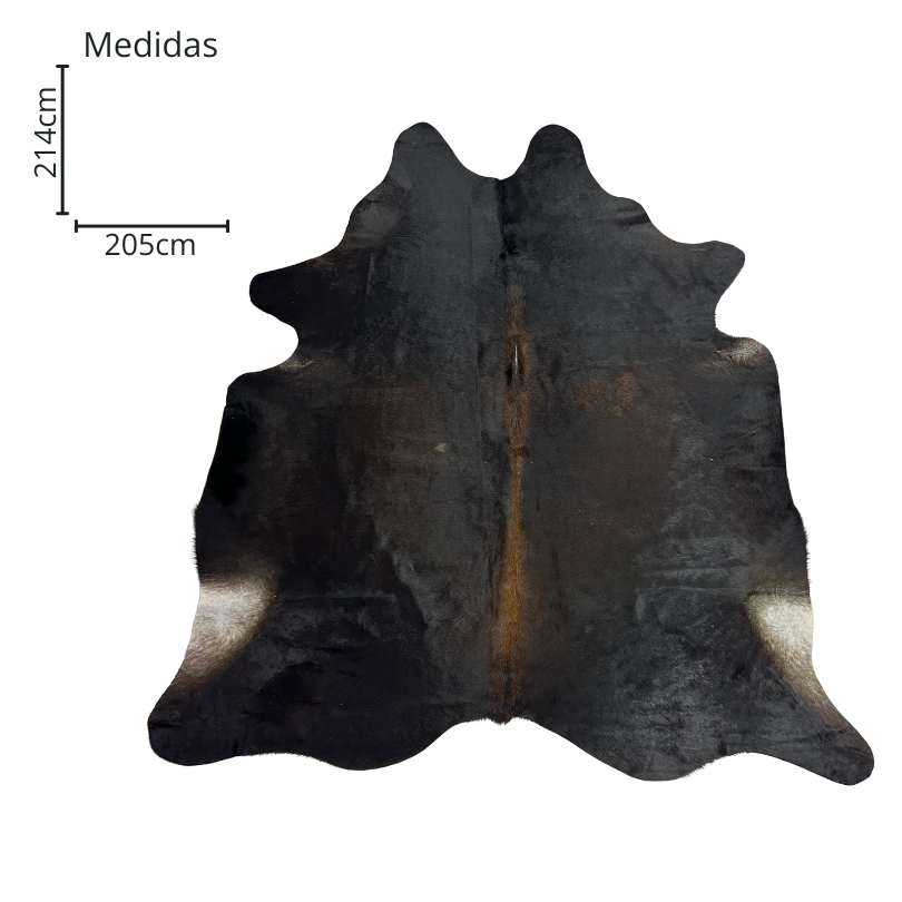 Tapete Bovino Natural Osco I OS022 I 2,14 x 2,05m