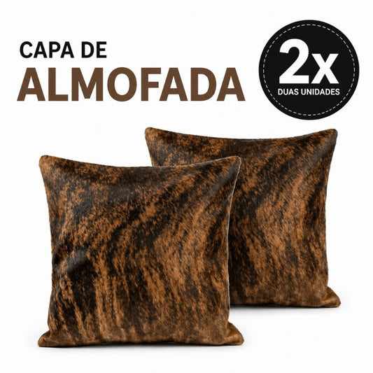 02 Capas Valor Promocional  Amofadas Couro - Brazino