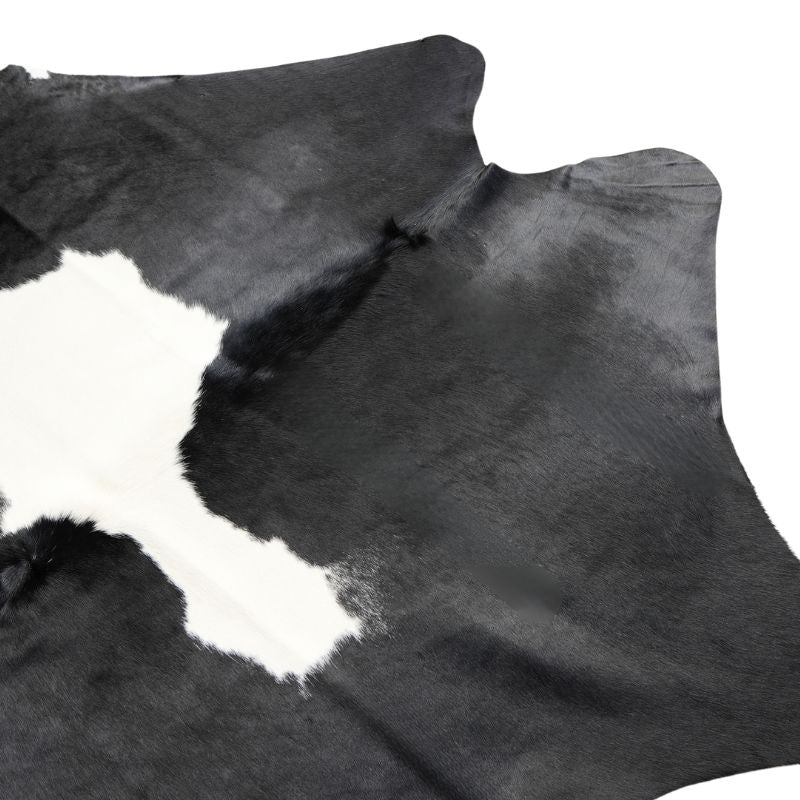 Tapete Bovino Natural Preto e Branco I PB791 I 2,23x1,99m