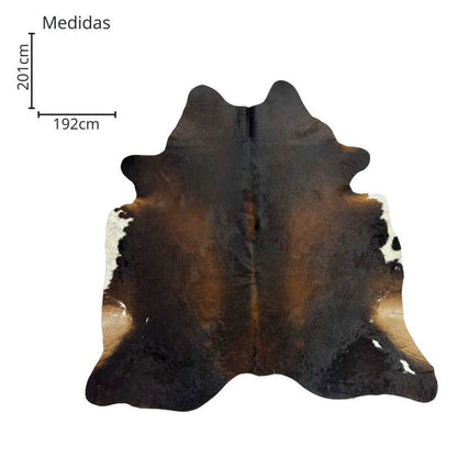 Tapete Bovino Natural Osco I OS023 I 2,01 x 1,92m