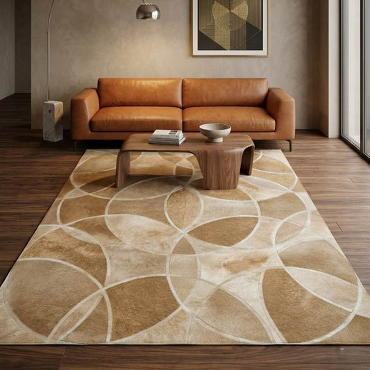 Tapete de Couro Aries - Tons de Bege