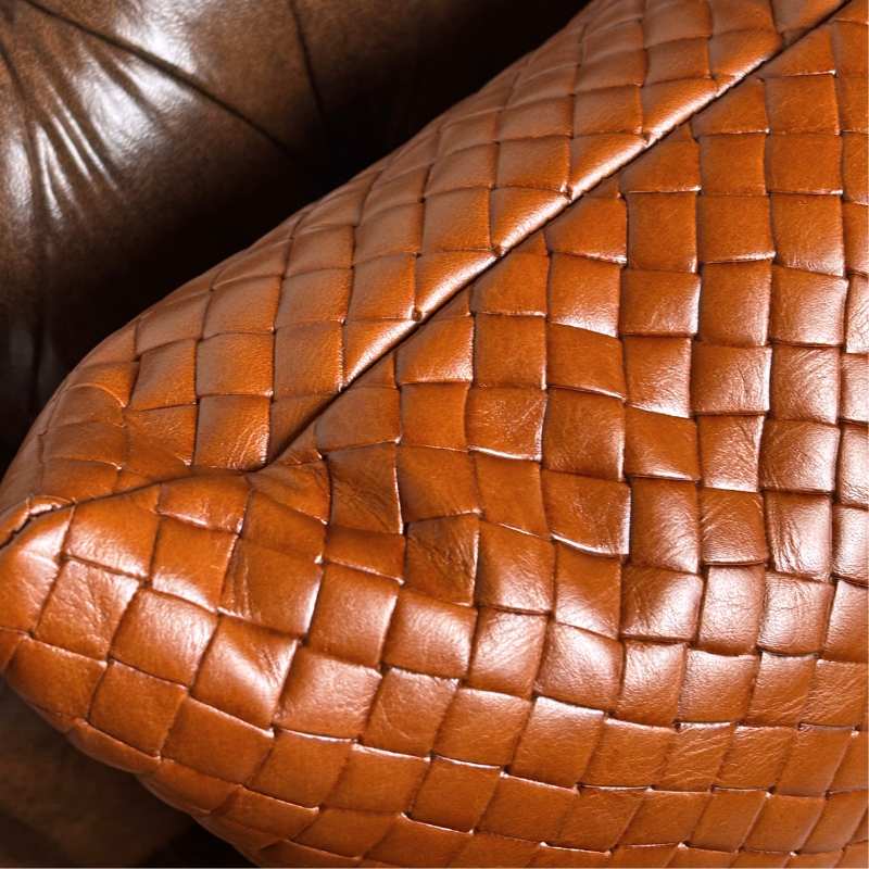 Almofada Amber - Couro Legítimo