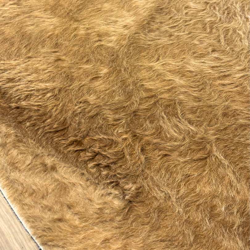 Tapete Bovino Natural Vermelho e Branco I VB070 I 2,32 x 2,12m