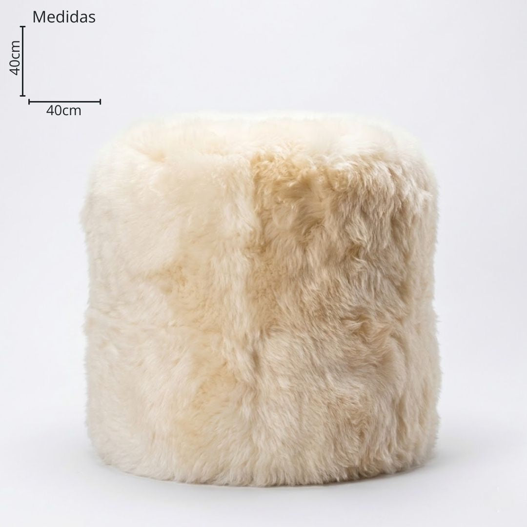 Pelego natural de ovelha pele de carneiro para decoracao - DECOURO