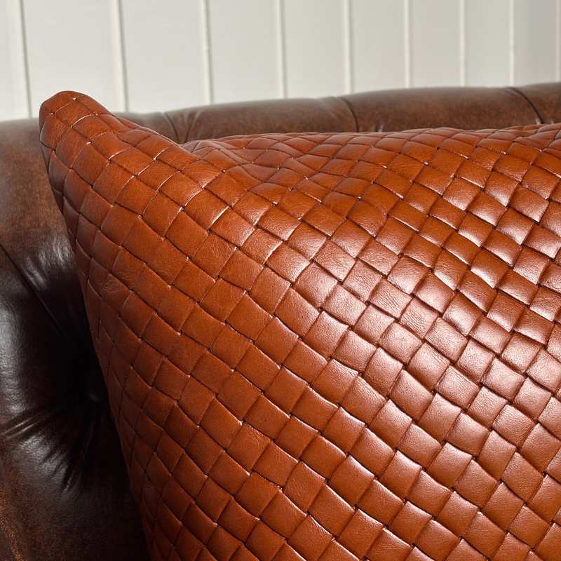 Almofada Amber - Couro Legítimo