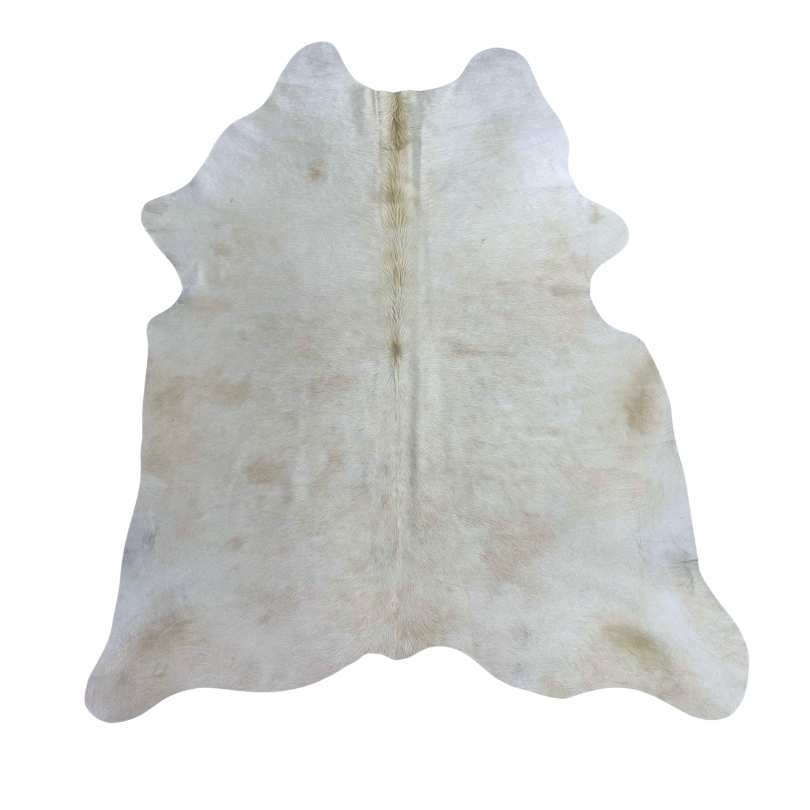 Tapete Bovino Natural Branco I B015 I 2,04 x 1,81m