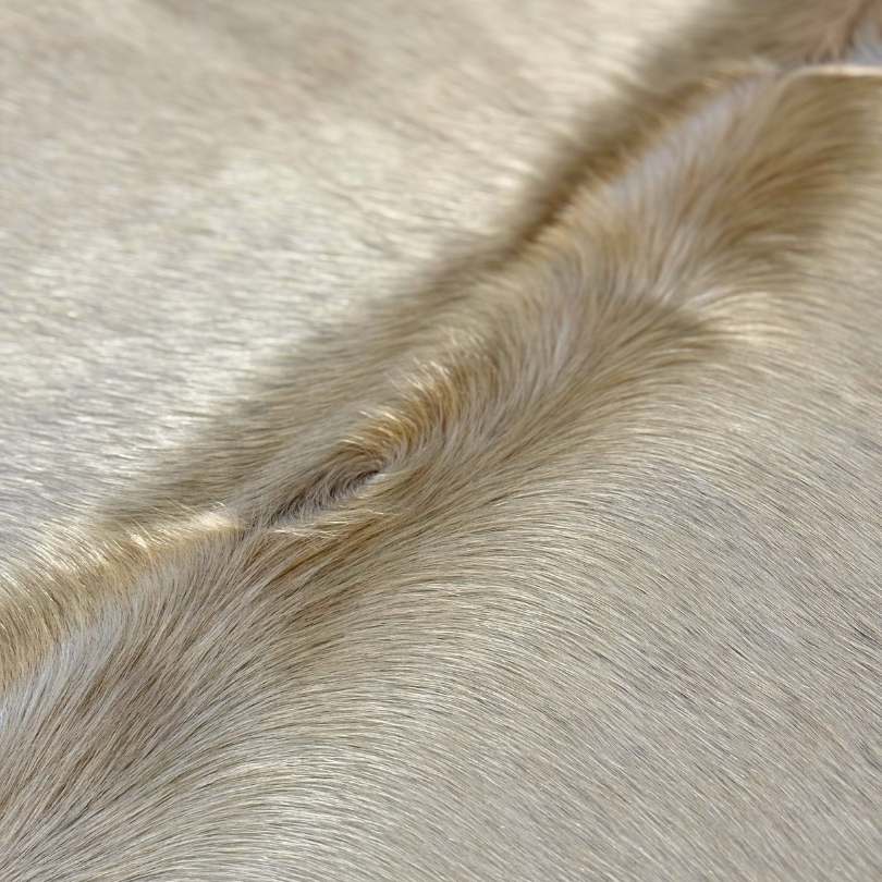 Tapete Bovino Natural Bege Claro I BC050 I  2,24 x 2,04m