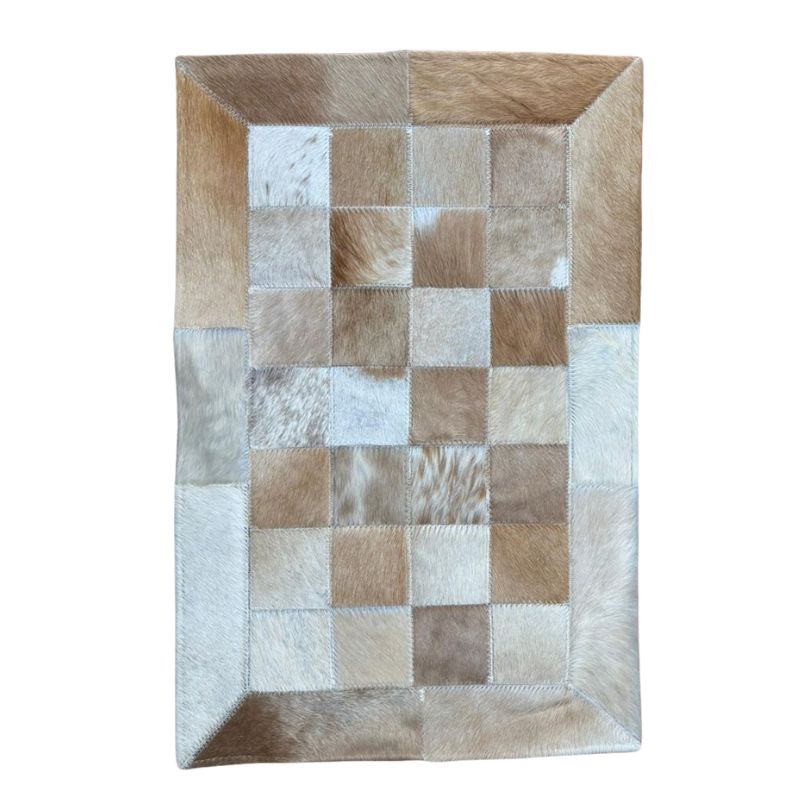 Tapete de Porta em Couro Legítimo - TP002 - 40X60cm