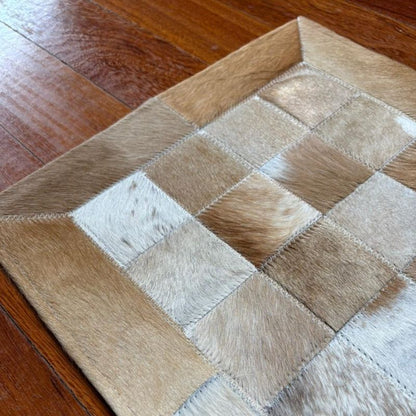 Tapete de Porta em Couro Legítimo - TP002 - 40X60cm