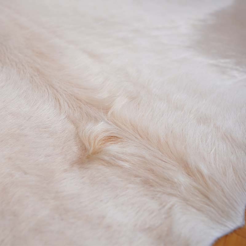 Tapete Bovino Natural Branco I B012 I 2,16 x 1,98m