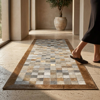 Passadeira Horizonte sem detalhe interno - Medida 1,80 x 0,40m - Modulo 5x5cm — foto de ambiente 1:1