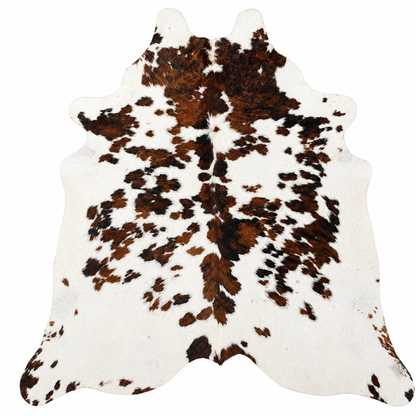 Tapete Bovino Natural Exótico TRICOLOR Linha Premium I Peça Rara EXC930 I 2,47x2,31m