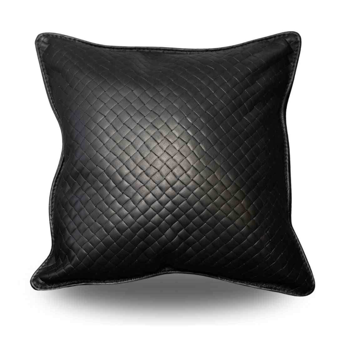 Almofada Liora - Couro Tressê