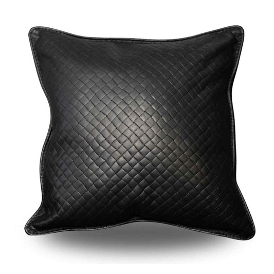 Almofada Liora - Couro Tressê