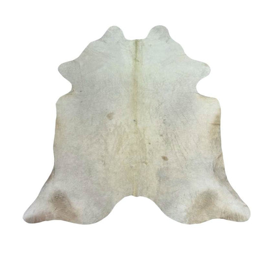 Tapete Bovino Natural Branco I BR346 I  2,42 x 2,27 m