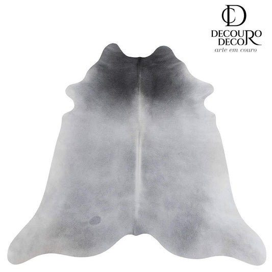 Tapete Bovino Natural Gris I GR621 I 2,20x2,10m - Tamanho Grande