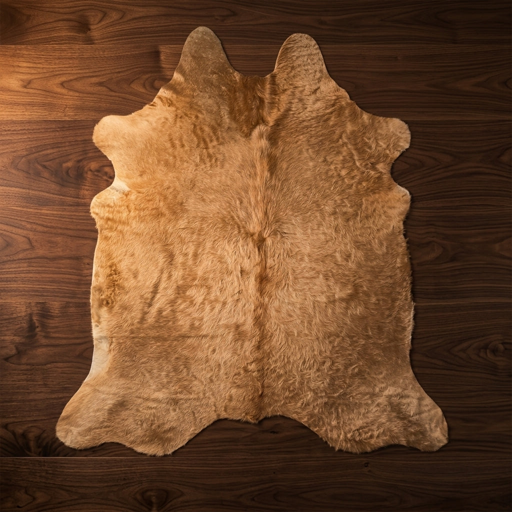 Tapete Bovino Marrom Gold BE891 — ambiente