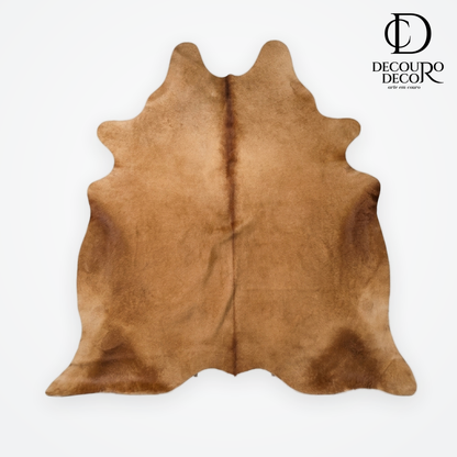 Tapete Bovino Bege Escuro Macio BE898 - 2,22x2,20m