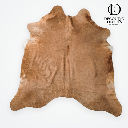 Tapete Bovino Bege Escuro BE910 - 1,91x1,86m
