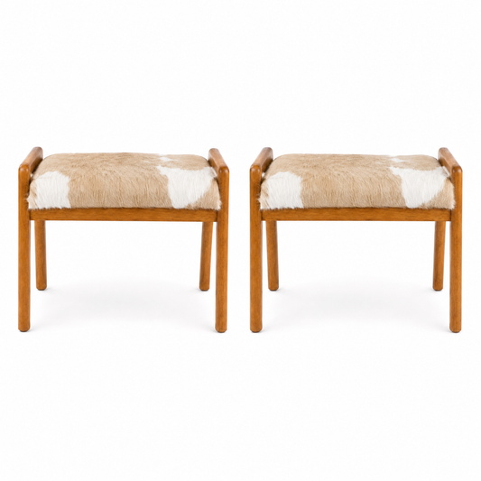 Conjunto com 2 Bancos Tennessee — fundo branco