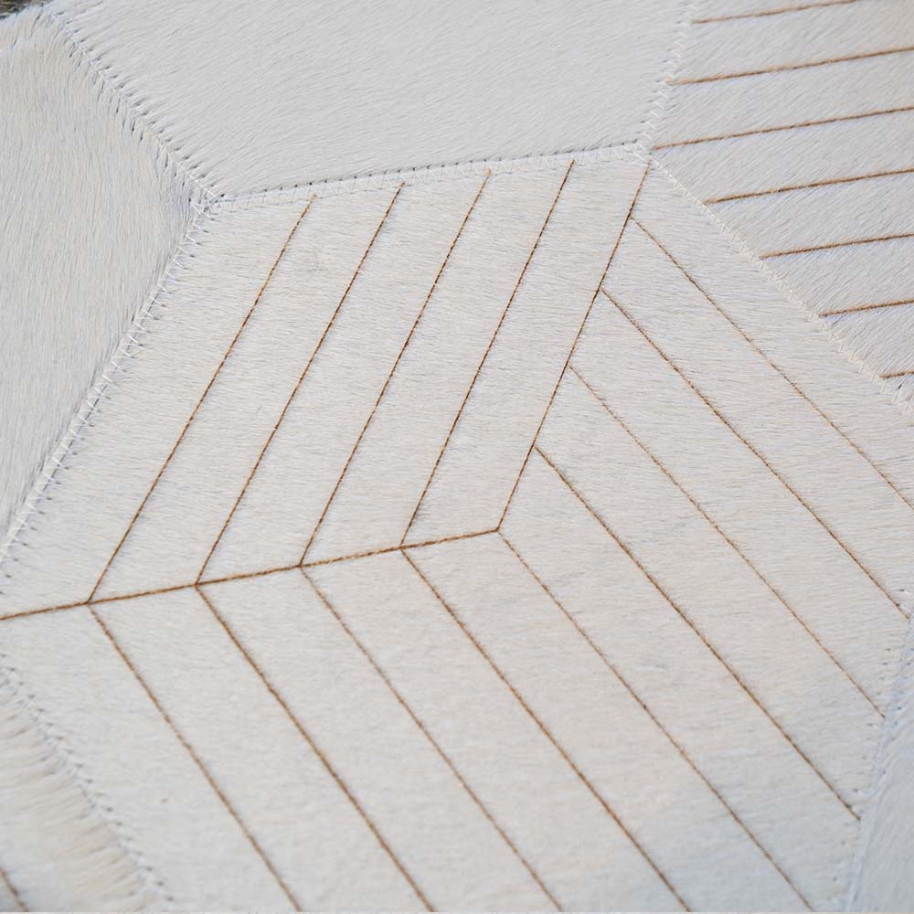 Tapete Prisma em Couro Legítimo