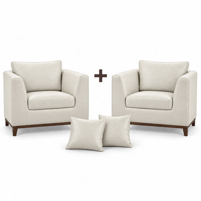 2 Poltronas + 2 Almofadas