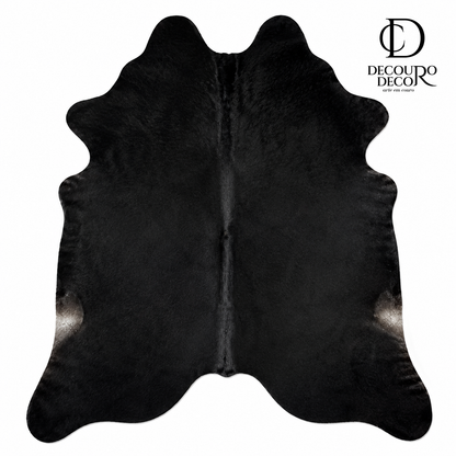 Tapete Bovino Natural Preto Pelo Curto I P1100 I 2,18x2,08m