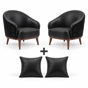Conjunto 2 Poltronas + 2 Almofadas