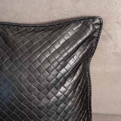 Almofada Liora - Couro Tressê