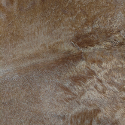 Tapete de couro de boi marrom gold BC994 — foto real 2