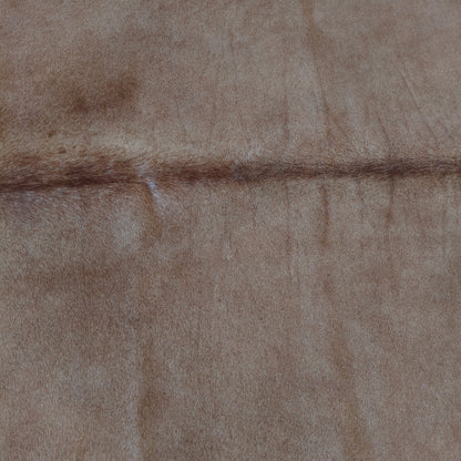 Tapete de couro de boi bege claro BC964 — foto real 4