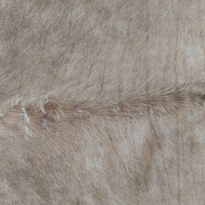 Tapete de couro de boi natural exótico pérola EXC1054 — foto real 2