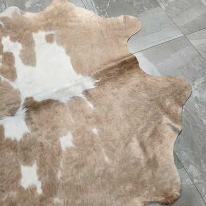 Tapete Bovino Natural Exotico Champagne RARO I EXC924 I 1,78x1,73m