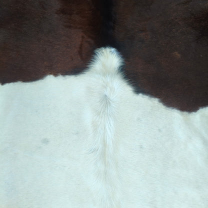 Tapete Bovino Exótico Vermelho e Branco pelo Curto  I EX1294 I 2,22 x 2,10m