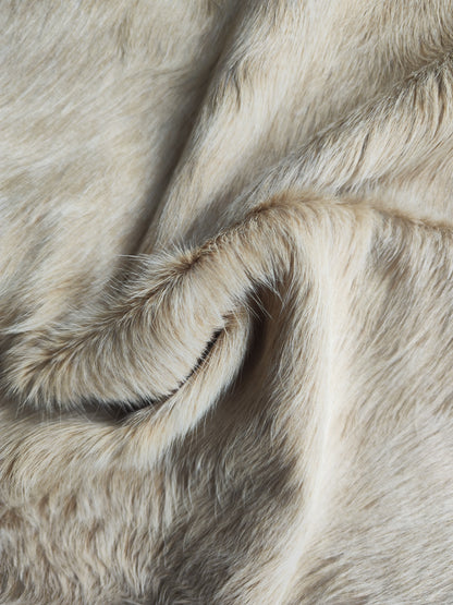 Tapete Bovino Natural Bege Claro I BC807 I 1,90x2,03 m
