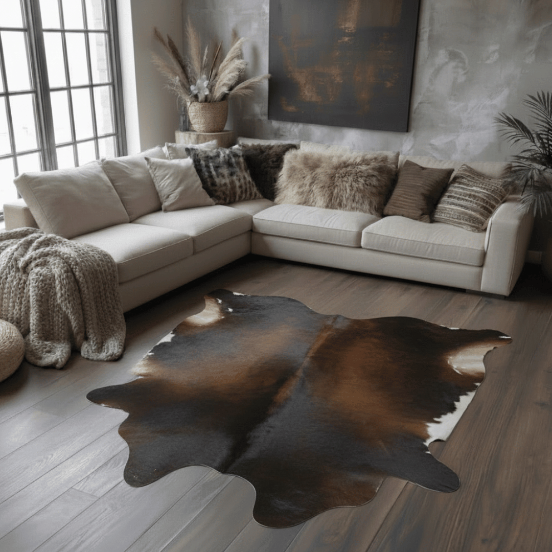 Tapete Bovino Natural Osco I OS023 I 2,01 x 1,92m