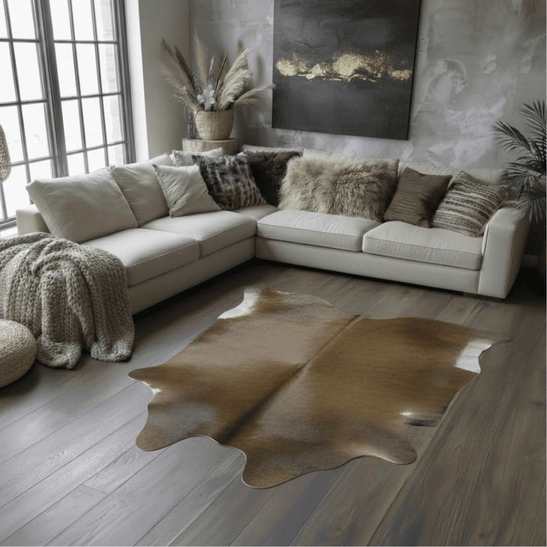 Tapete Bovino Natural Osco I OS021 I 2,16 x 1,90m