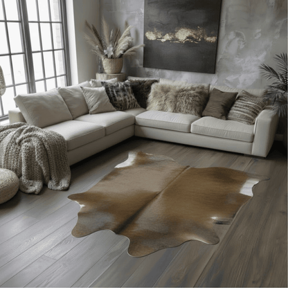 Tapete Bovino Natural Osco I OS021 I 2,16 x 1,90m